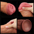 12'' Dual layered Platinum Silicone Cock
